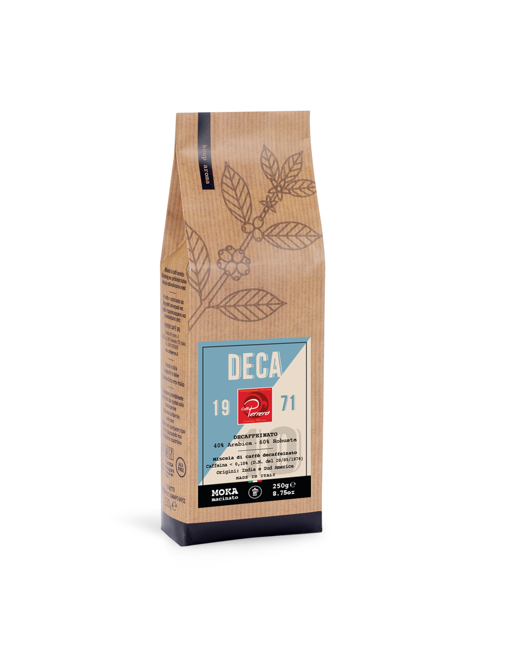 caffè decaffeinato di perrero caffè